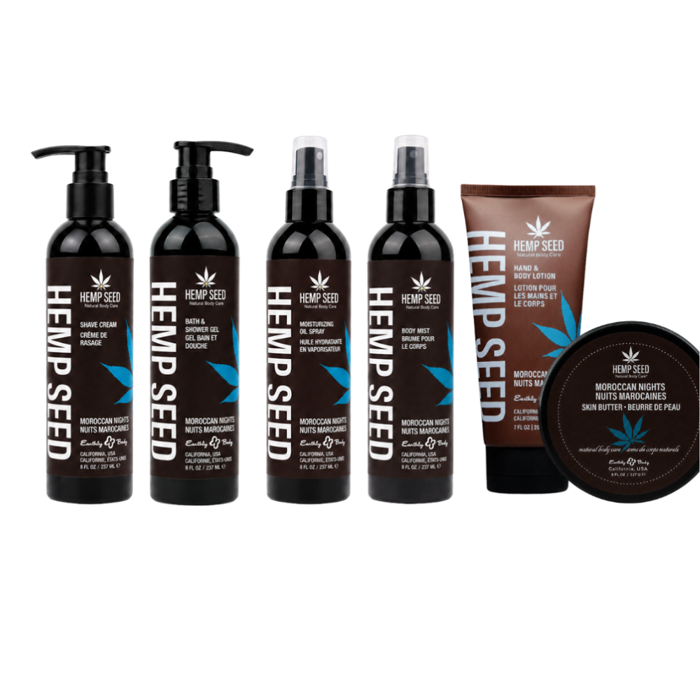 Hemp Seed Bath & Body Set