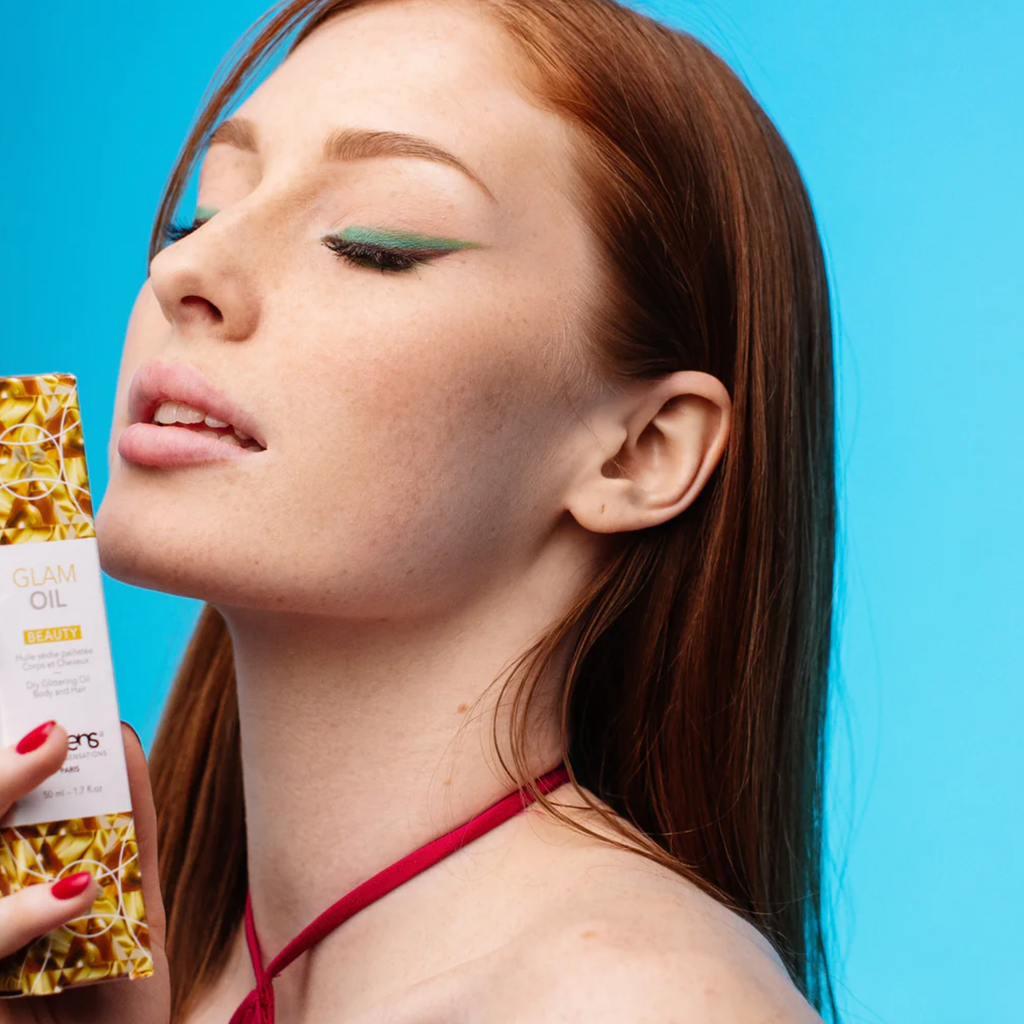 Glam Oil with Glitter