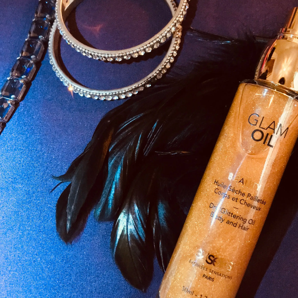 Glam Oil with Glitter