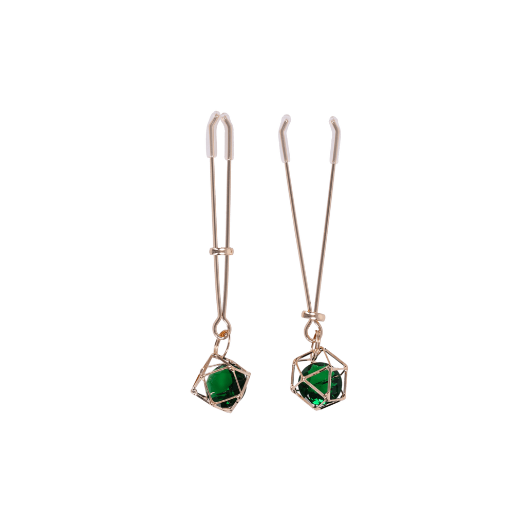 Indica Crystal Nipple Clips